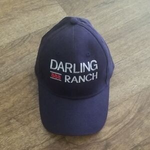 New Darling Ranch Black and Red Cap